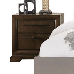 ACME Selma Nightstand – front view – Lusso Furniture Miami