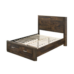 ACME Elettra Storage Bed – front view – Lusso Furniture Miami