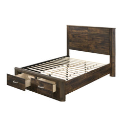 ACME Elettra Storage Bed – side view – Lusso Furniture Miami