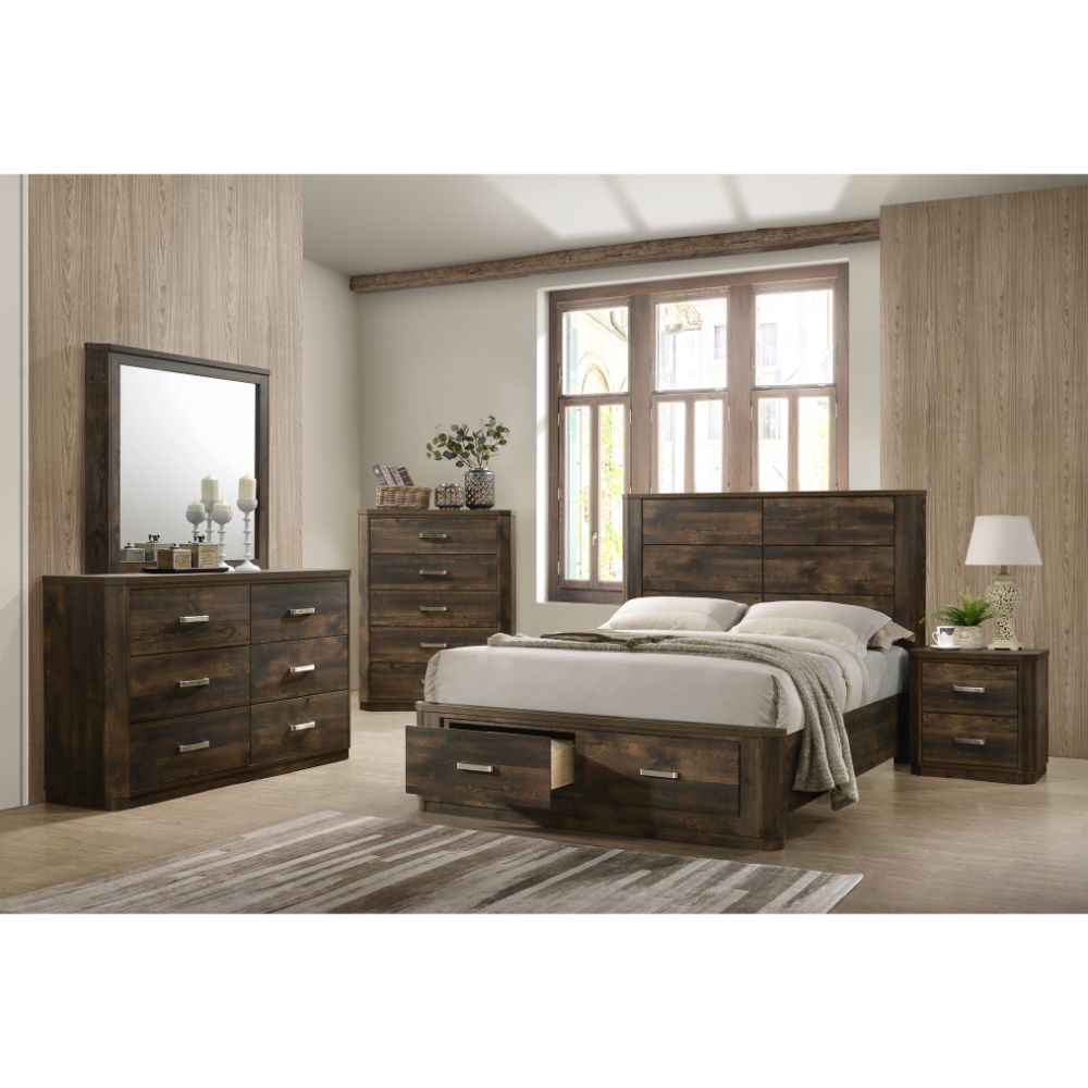 ACME Elettra Storage Bed – detail – Lusso Furniture Miami