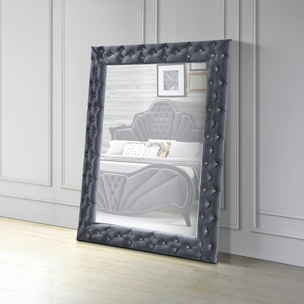 ACME Dante Accent Floor Mirror – room setting – Lusso Furniture Miami