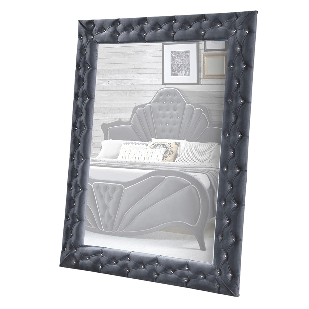 ACME Dante Accent Floor Mirror – back view – Lusso Furniture Miami