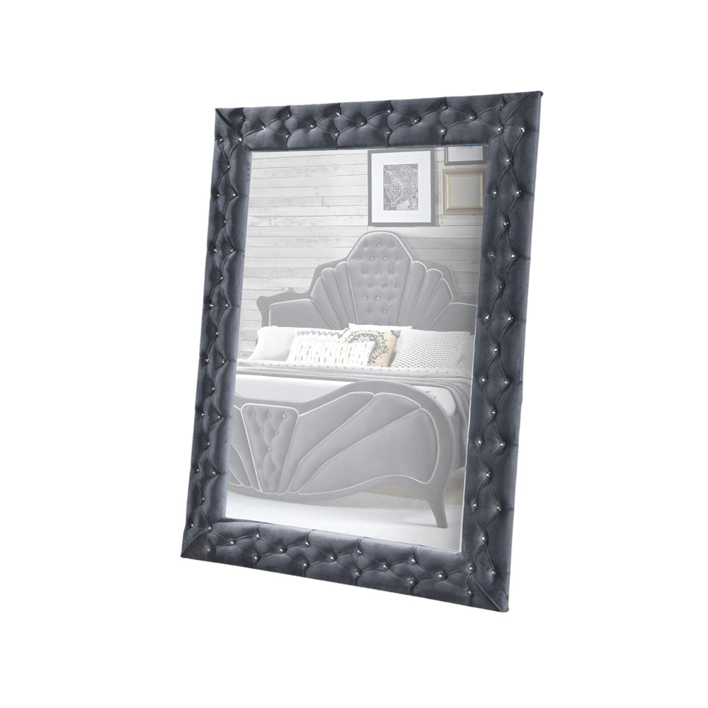 ACME Dante Accent Floor Mirror – alternate view – Lusso Furniture Miami
