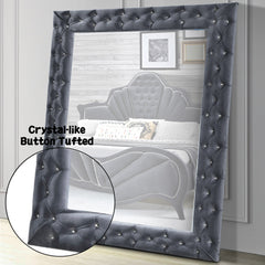 ACME Dante Accent Floor Mirror – close-up – Lusso Furniture Miami