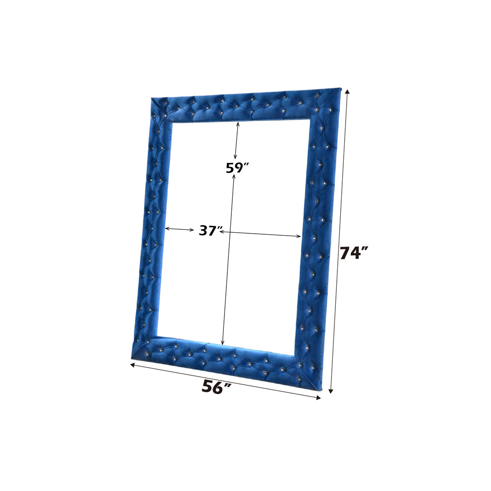 ACME Dante Accent Floor Mirror – angle view – Lusso Furniture Miami