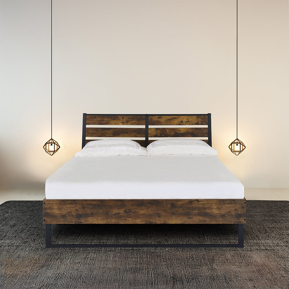 ACME Juvanth Bed – front view – Lusso Furniture Miami