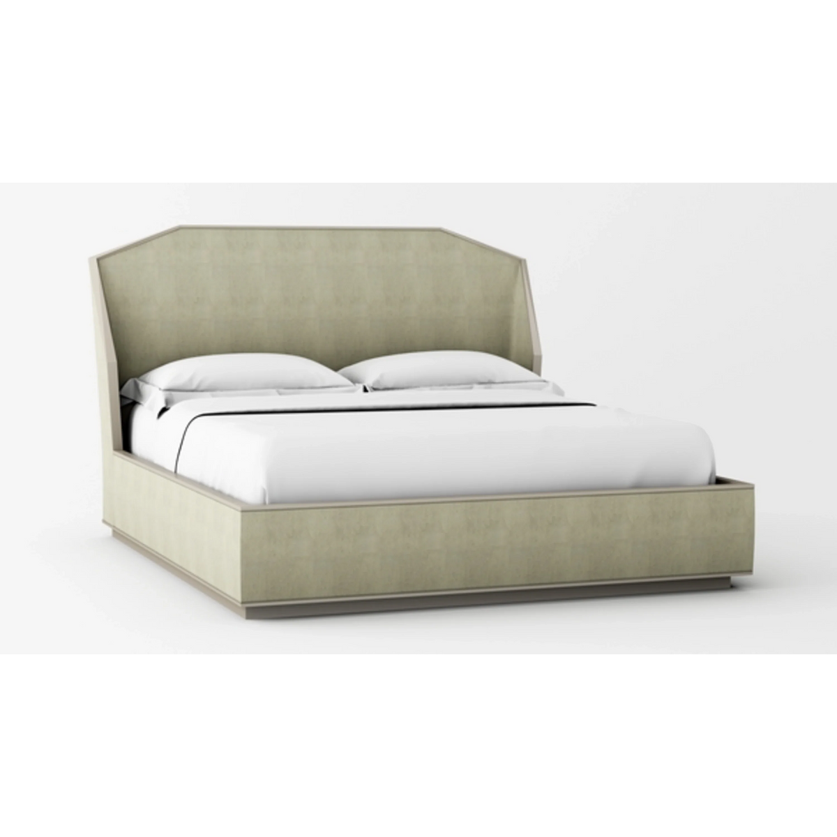 Caracole Expressions Bed – finish detail – Lusso Furniture Miami
