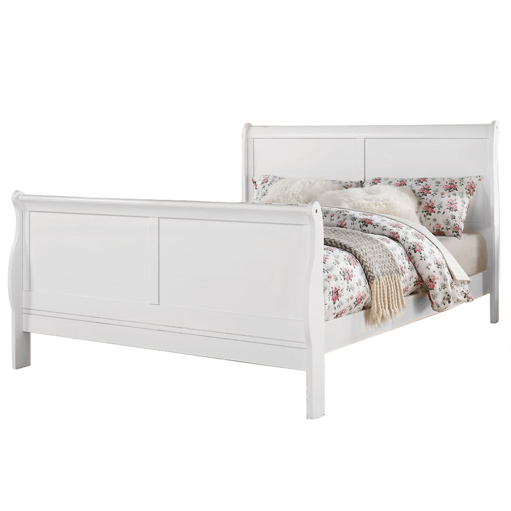 ACME Louis Philippe III Sleigh Bed – view 28 – Lusso Furniture Miami