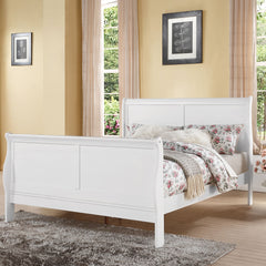 ACME Louis Philippe III Sleigh Bed – view 27 – Lusso Furniture Miami