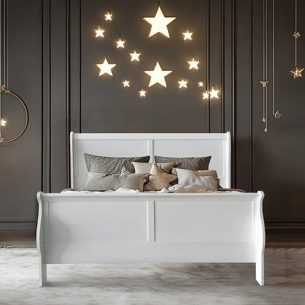 ACME Louis Philippe III Sleigh Bed – view 31 – Lusso Furniture Miami