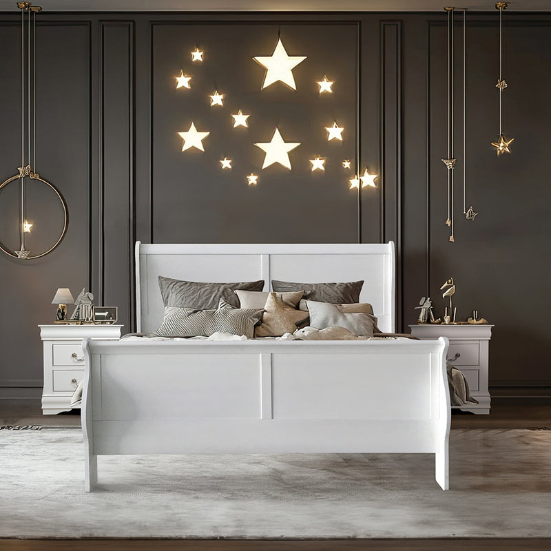 ACME Louis Philippe III Sleigh Bed-zoom-
