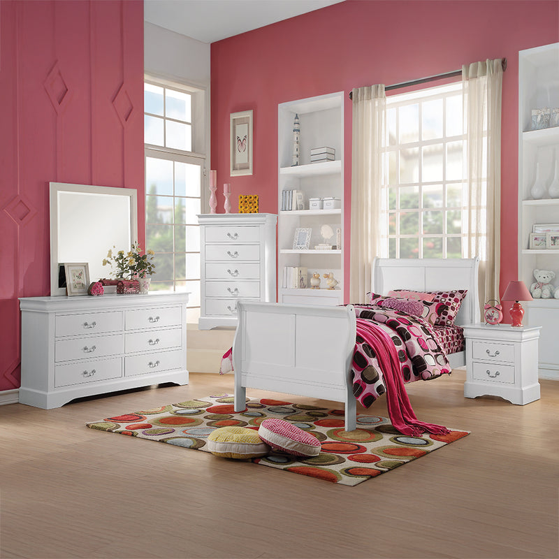 ACME Louis Philippe III Sleigh Bed-zoom-
