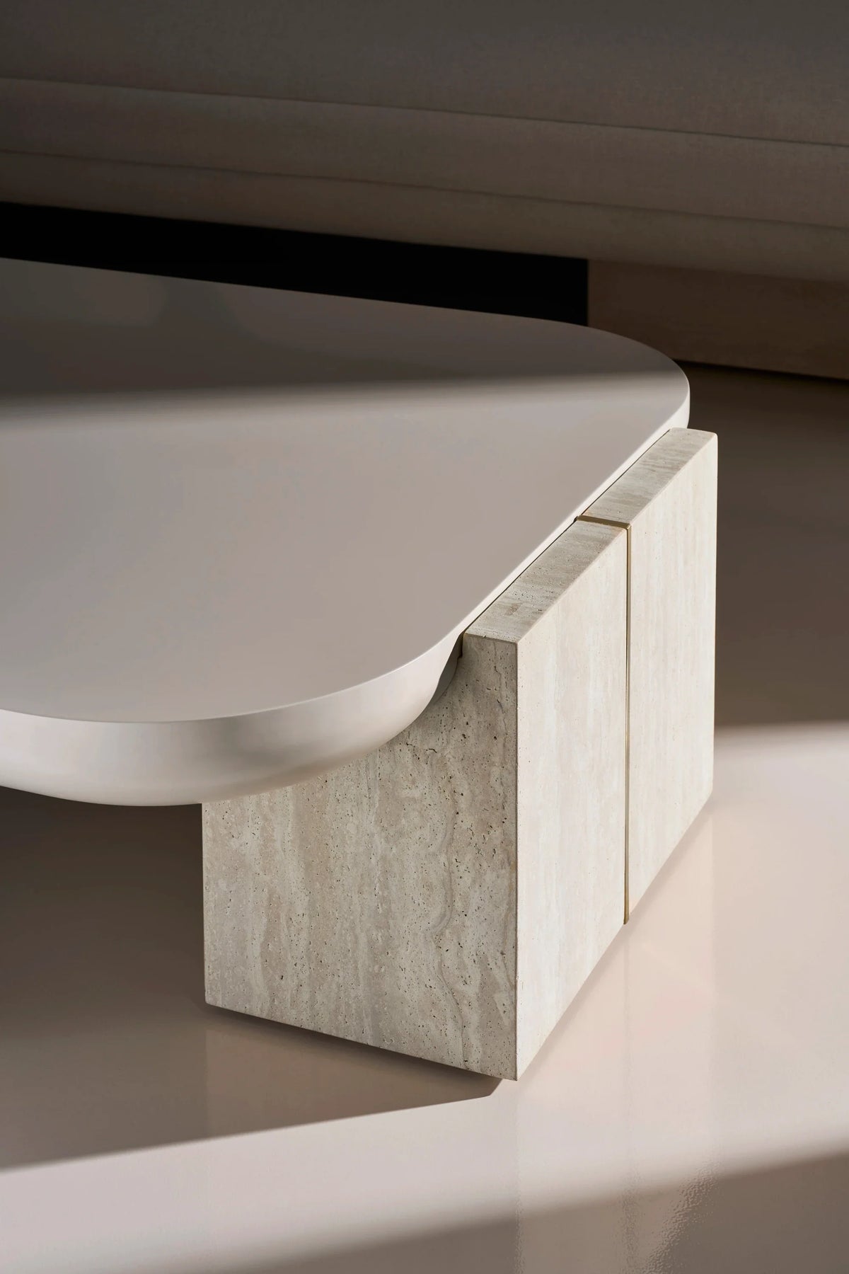 Caracole Overlap Rectangle Cocktail Table – view 13 – Lusso Furniture Miami