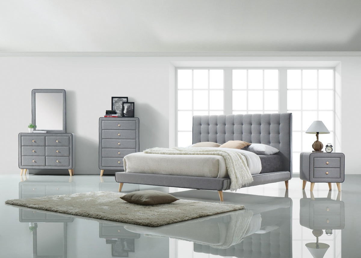 ACME Valda Dresser – angle view – Lusso Furniture Miami