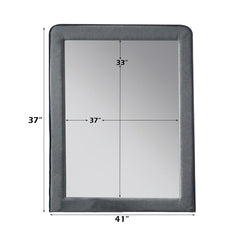 ACME Valda Mirror – side view – Lusso Furniture Miami