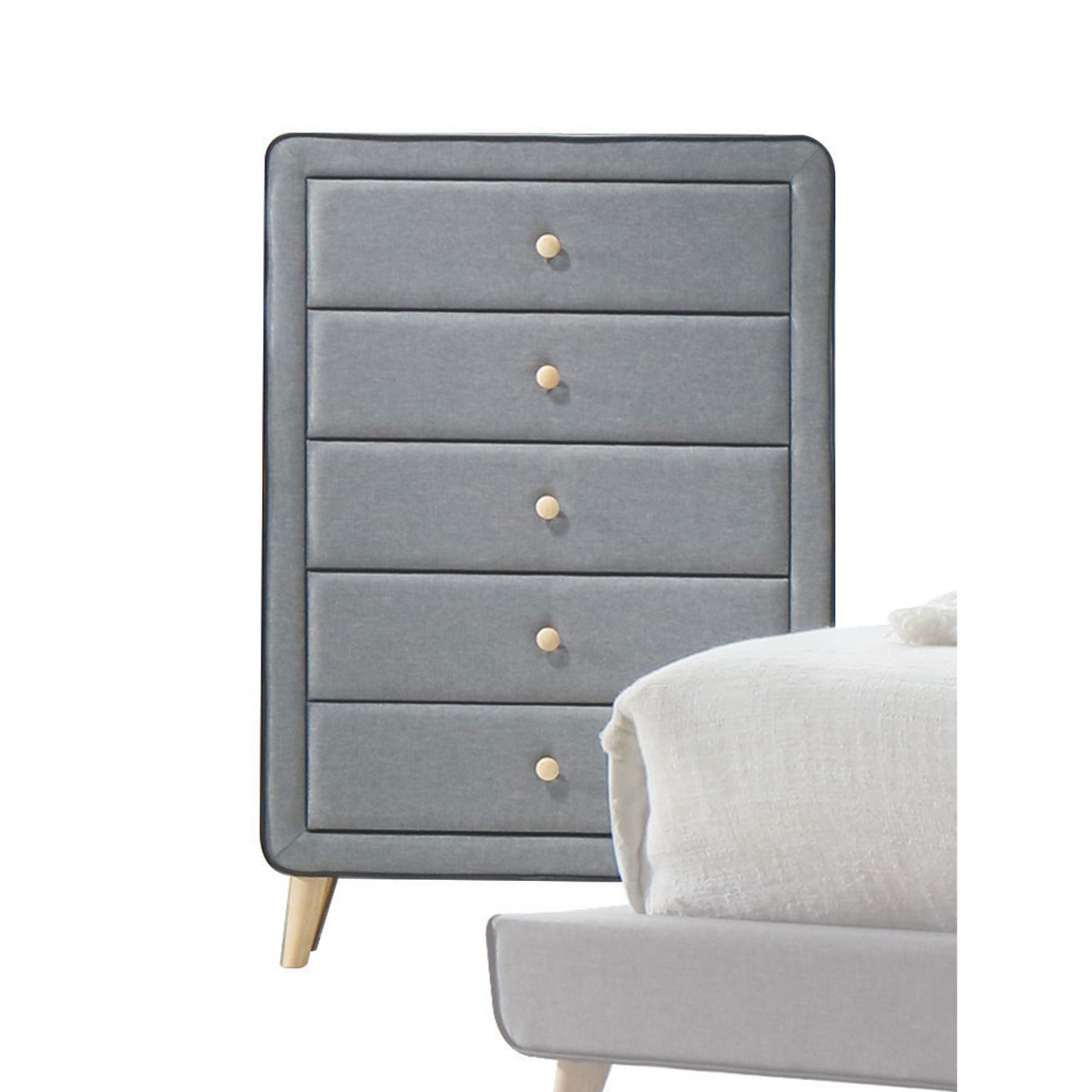 ACME Valda Chest – front view – Lusso Furniture Miami