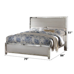 ACME Voeville II Bed – side view – Lusso Furniture Miami