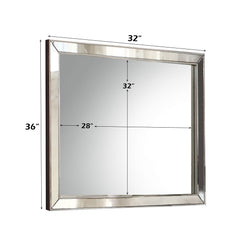 ACME Voeville II Mirror – side view – Lusso Furniture Miami