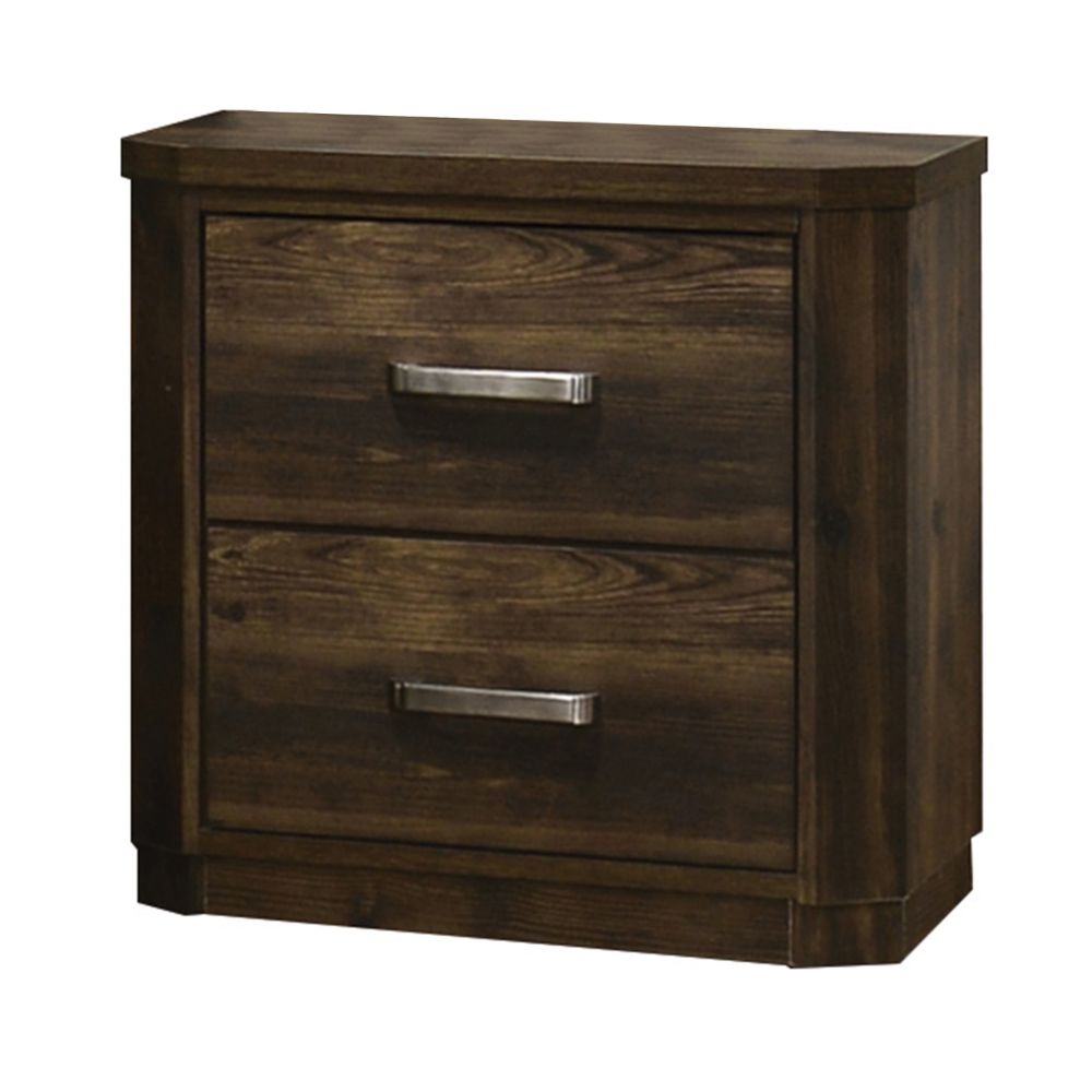 ACME Elettra Nightstand – front view – Lusso Furniture Miami