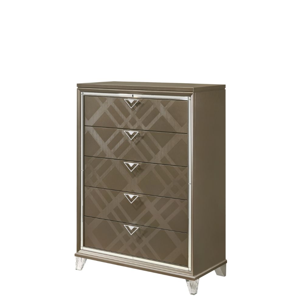 ACME Skylar Chest – front view – Lusso Furniture Miami