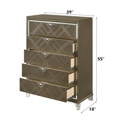 ACME Skylar Chest – detail – Lusso Furniture Miami
