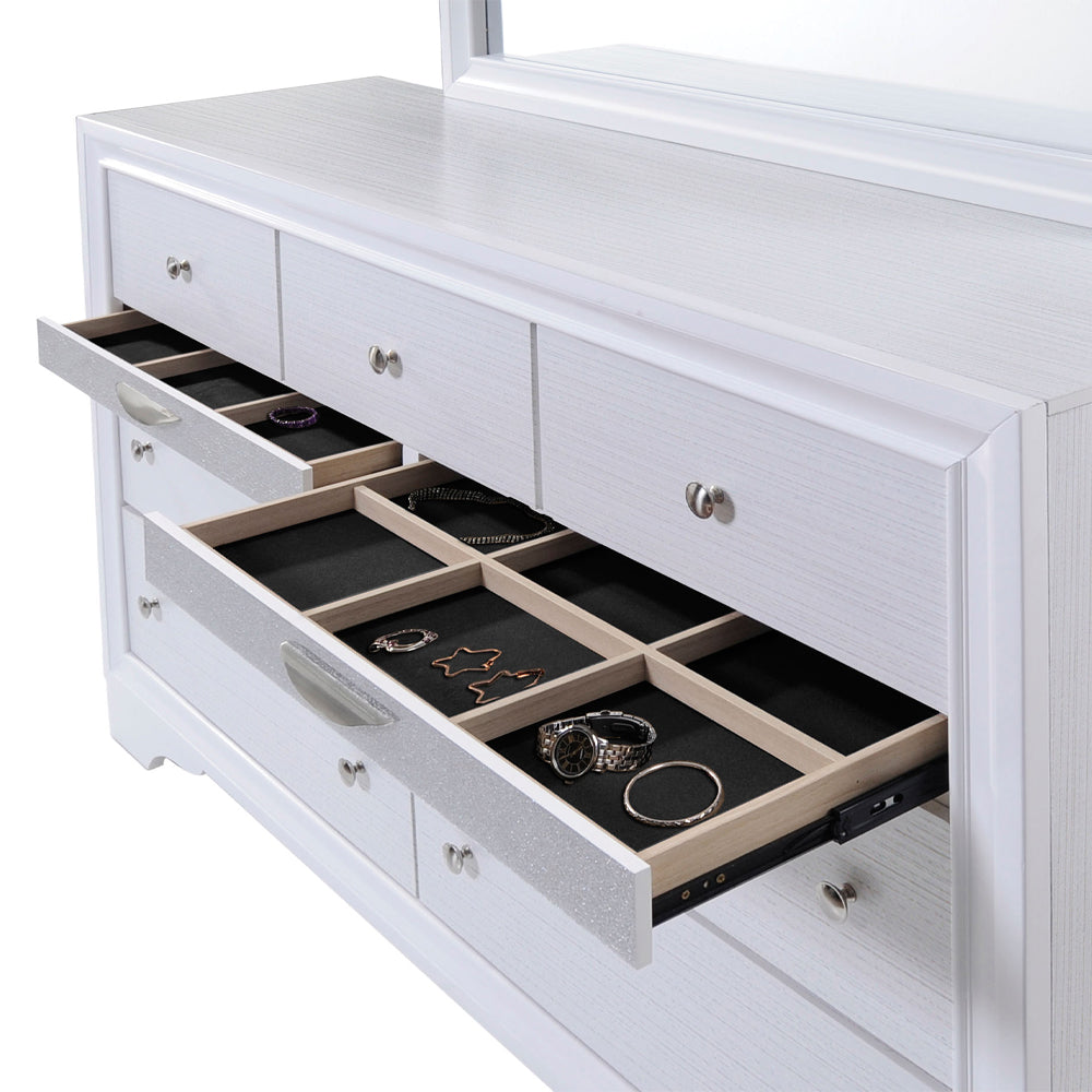 ACME Naima Dresser – view 24 – Lusso Furniture Miami