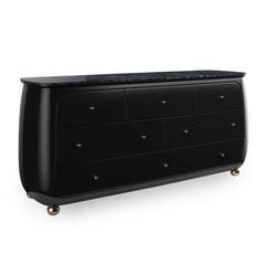 Caracole Cabochon Dresser – angle view – Lusso Furniture Miami