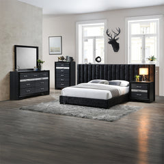 ACME Naima Dresser – finish detail – Lusso Furniture Miami