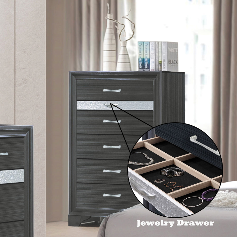 ACME Naima Chest – alternate view – Lusso Furniture Miami