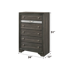 ACME Naima Chest – view 17 – Lusso Furniture Miami