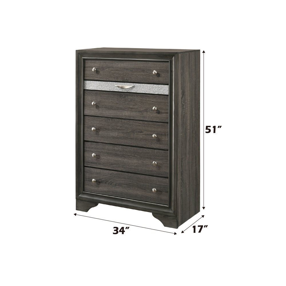 ACME Naima Chest – view 17 – Lusso Furniture Miami