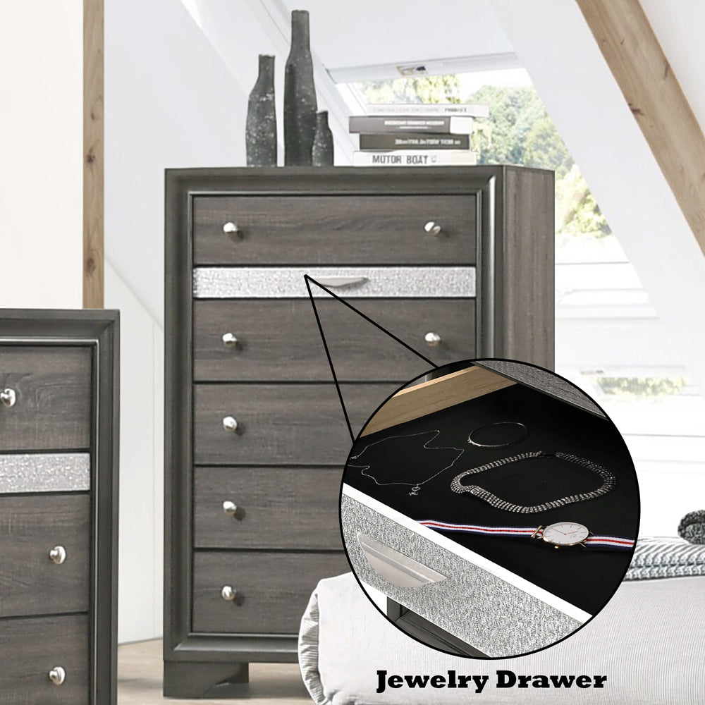 ACME Naima Chest – view 18 – Lusso Furniture Miami