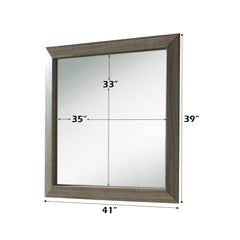 ACME Lyndon Mirror – back view – Lusso Furniture Miami