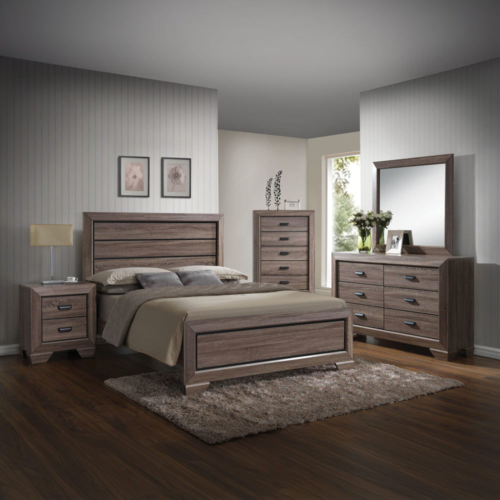 ACME Lyndon Mirror – room setting – Lusso Furniture Miami