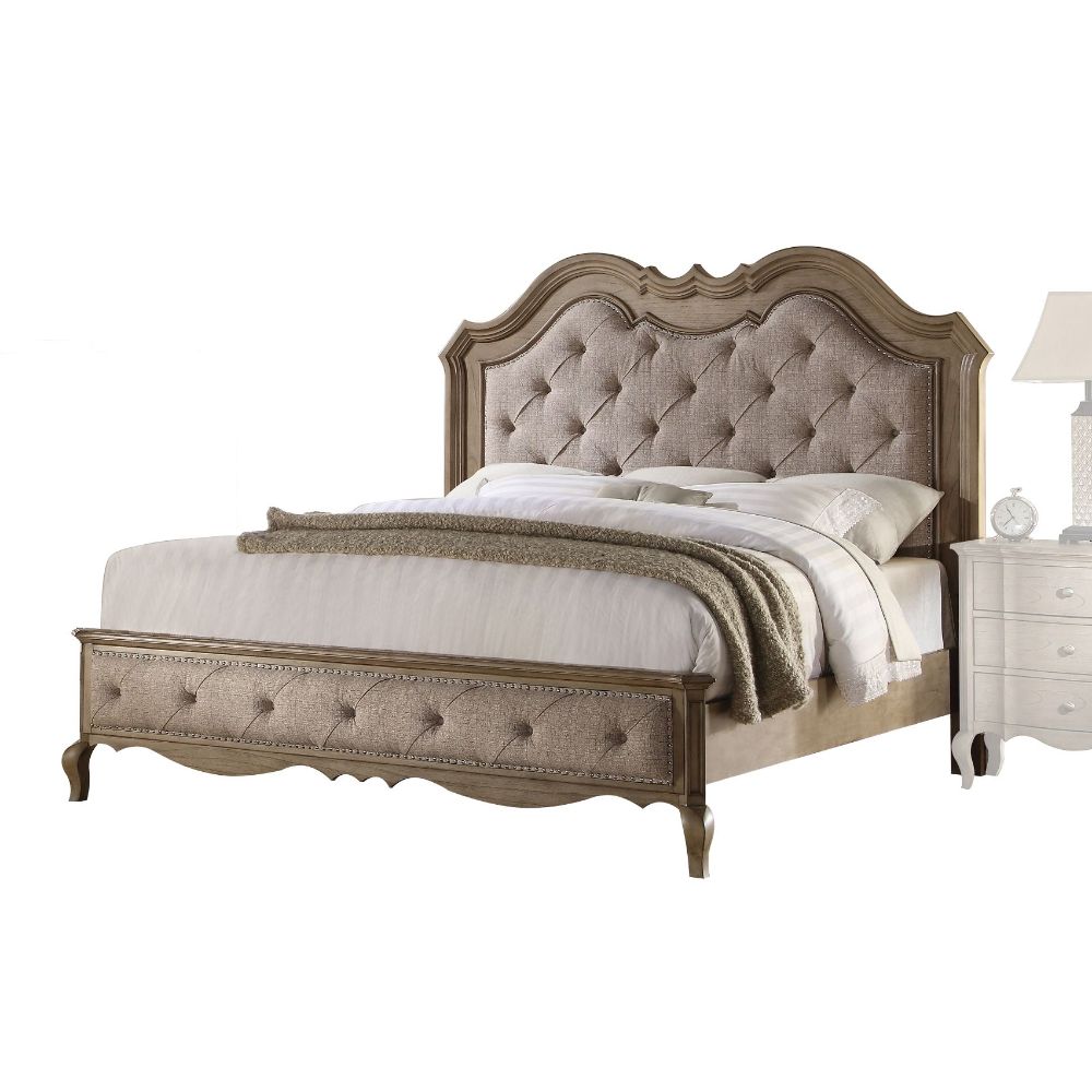 ACME Chelmsford Bed – finish detail – Lusso Furniture Miami