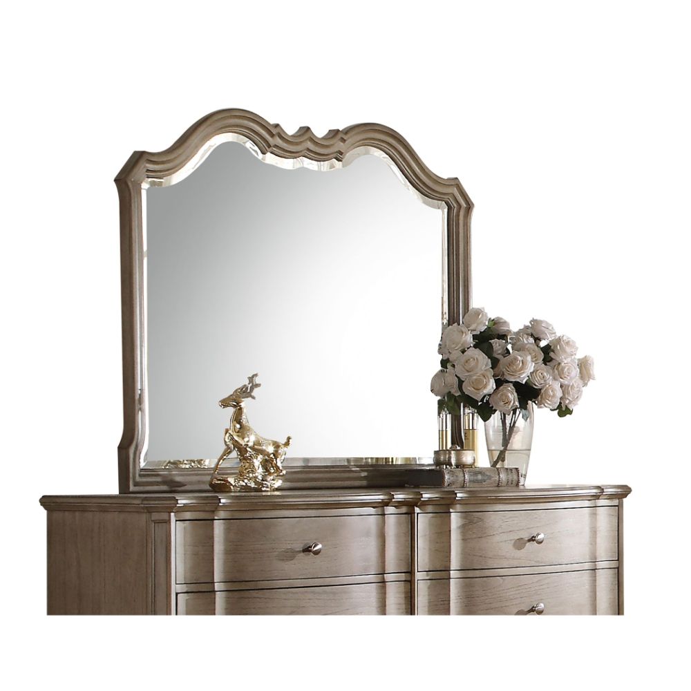 ACME Chelmsford Mirror – front view – Lusso Furniture Miami