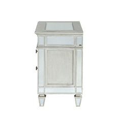 ACME Varian Nightstand – side view – Lusso Furniture Miami