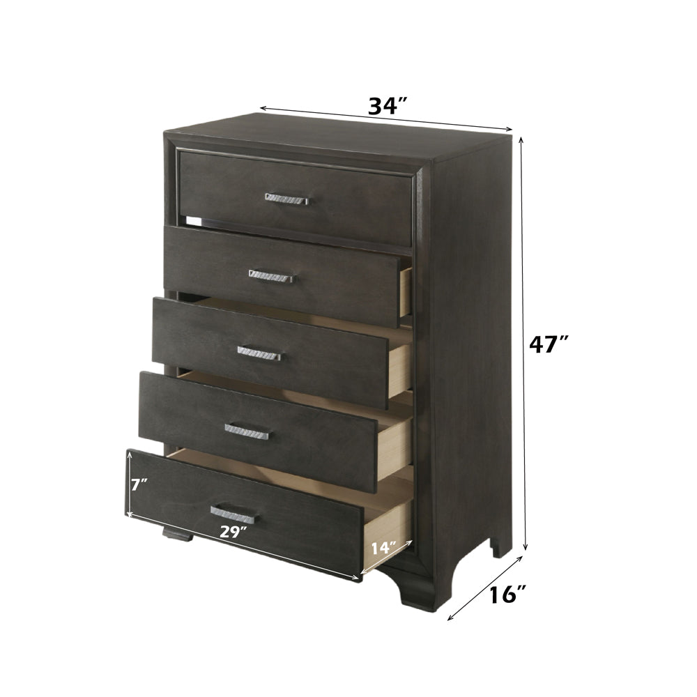 ACME Carine II Chest – side view – Lusso Furniture Miami