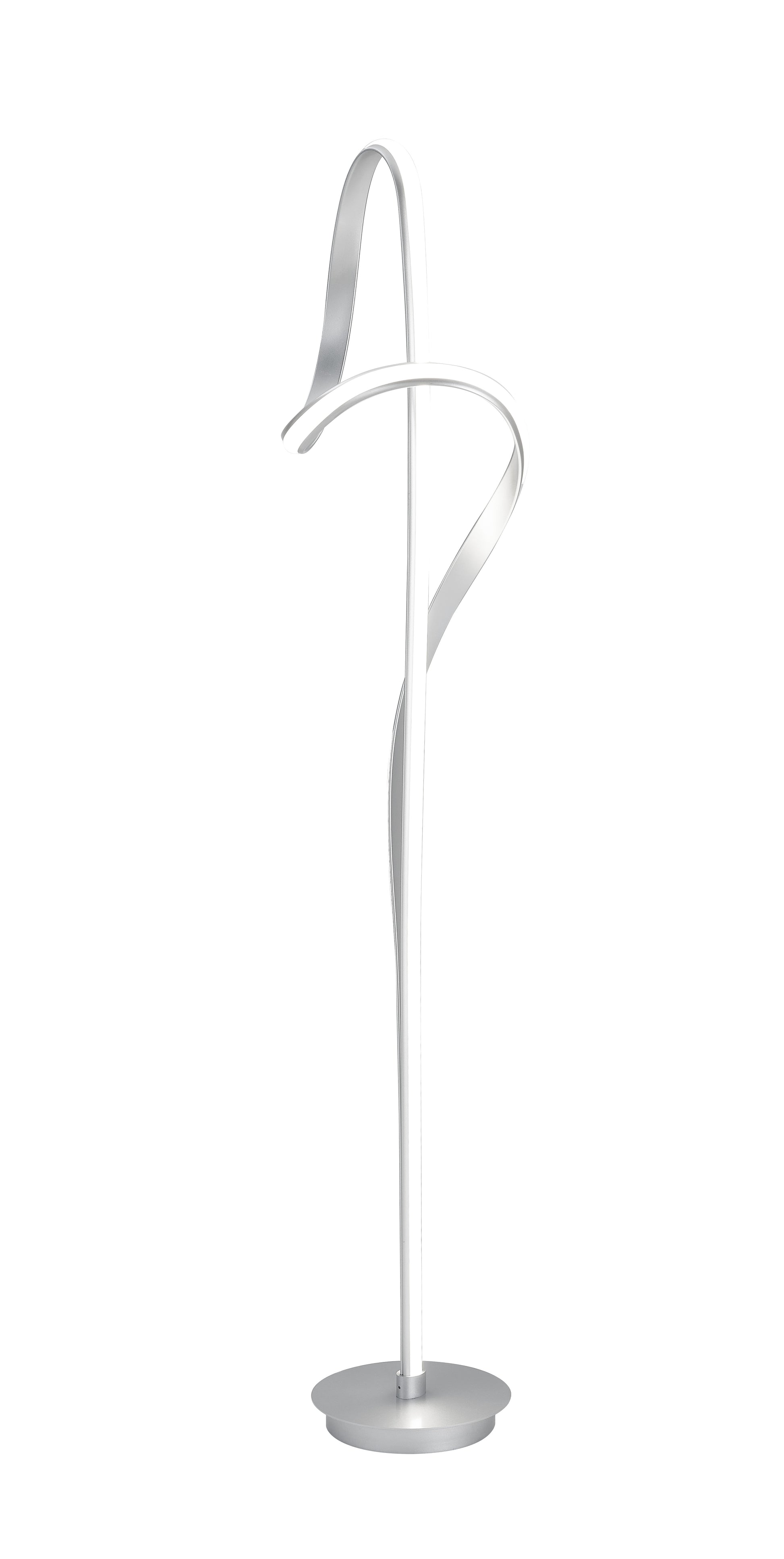 Budapest LED Silver 63 Tall Floor Lamp // Dimmable-1