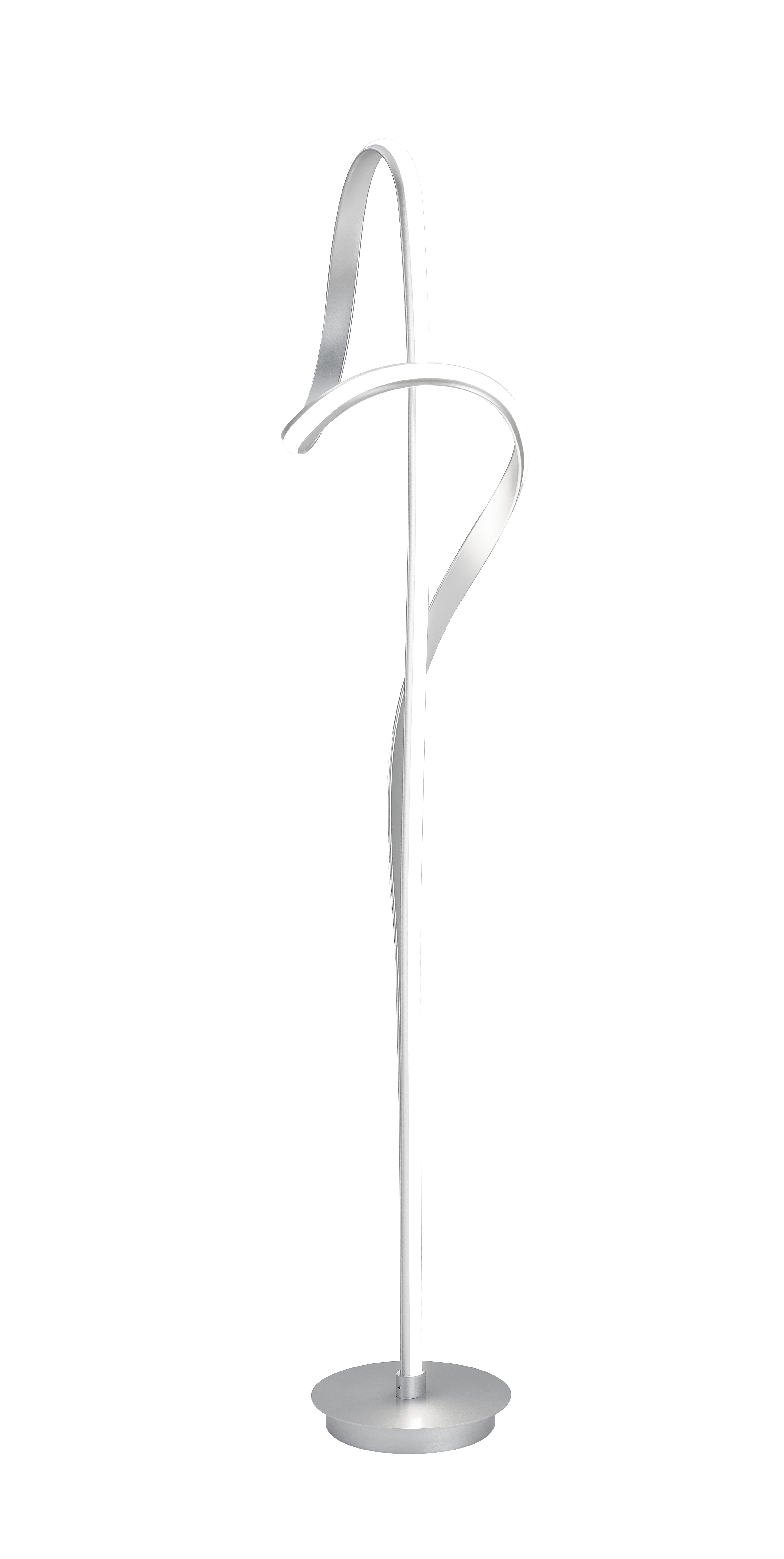 Budapest LED Silver 63 Tall Floor Lamp // Dimmable
