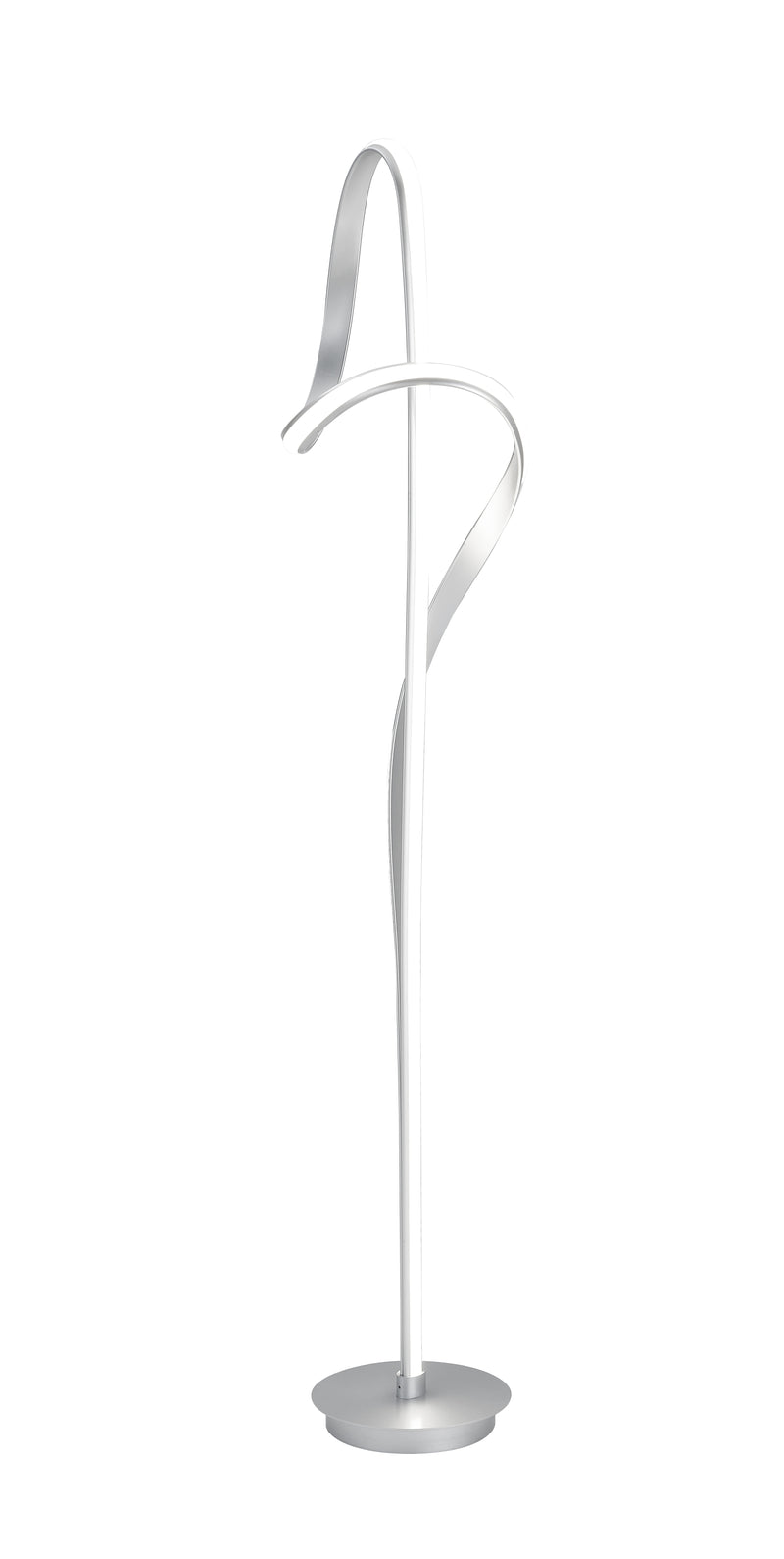 Budapest LED Silver 63 Tall Floor Lamp // Dimmable-zoom-