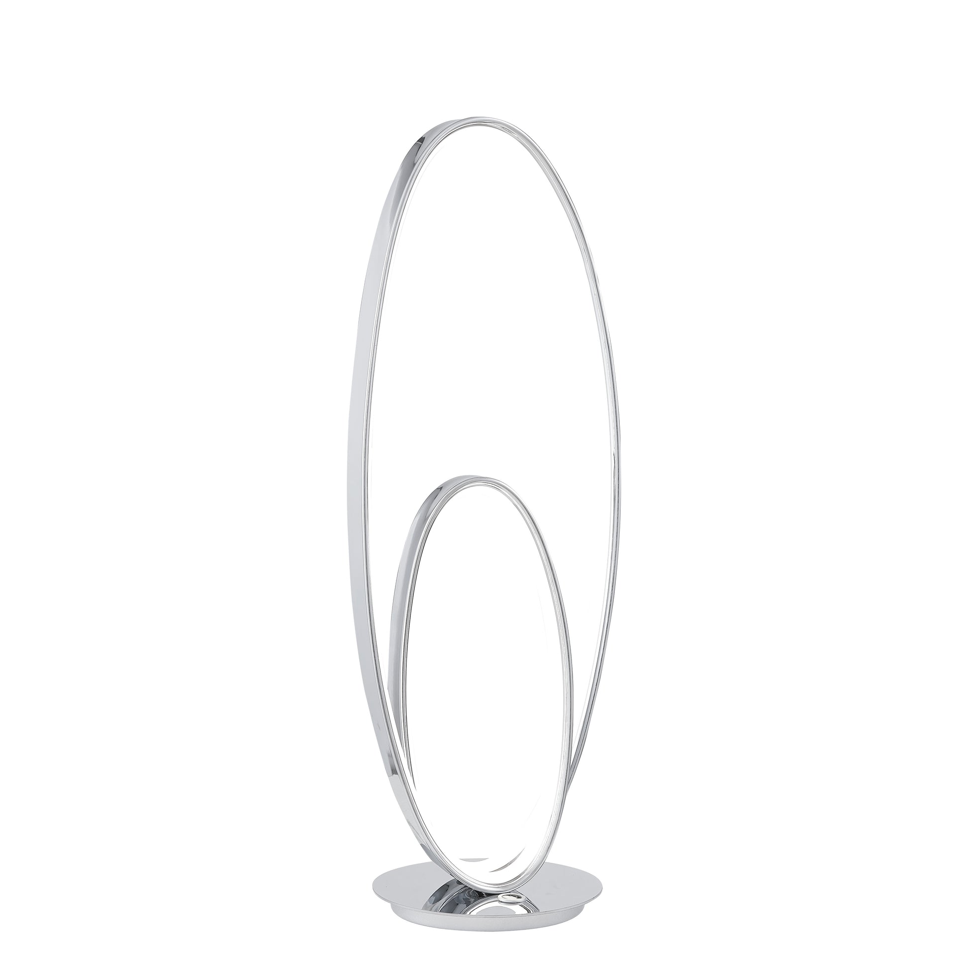 Milan Chrome Table Lamp // LED Strip & Touch Dimmer-1