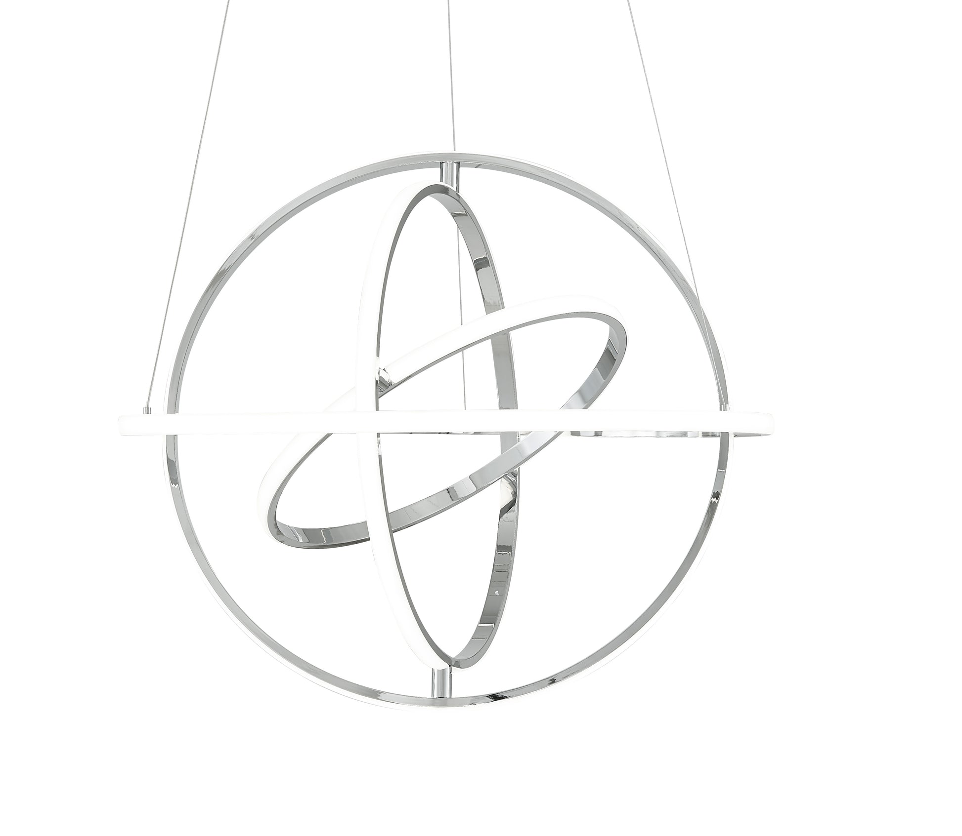 Oxford LED Adjustable Chandelier // Chrome-1