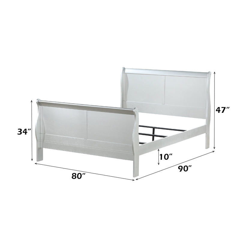 ACME Louis Philippe III Sleigh Bed-zoom-