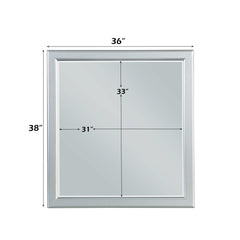 ACME Louis Philippe Mirror – view 18 – Lusso Furniture Miami