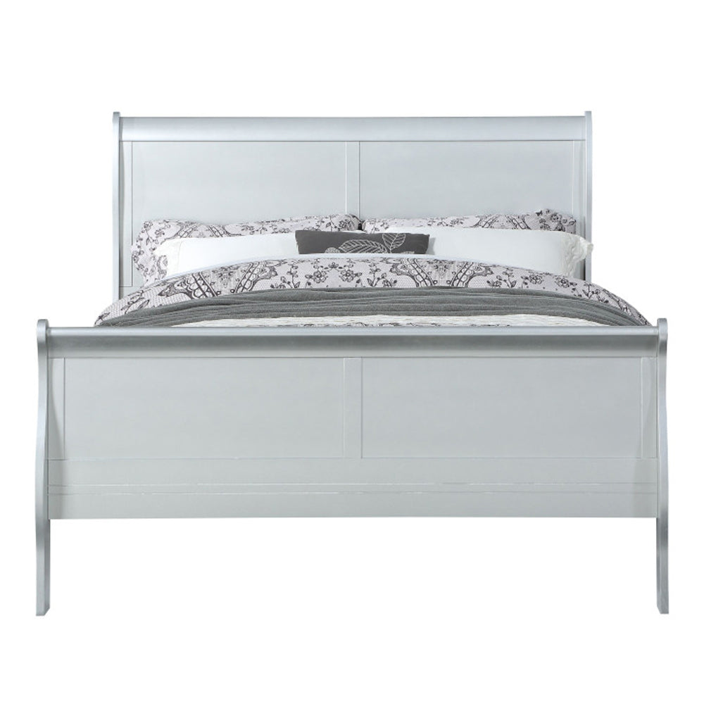 ACME Louis Philippe Bed – side view – Lusso Furniture Miami