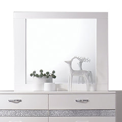 ACME Naima II Mirror – side view – Lusso Furniture Miami