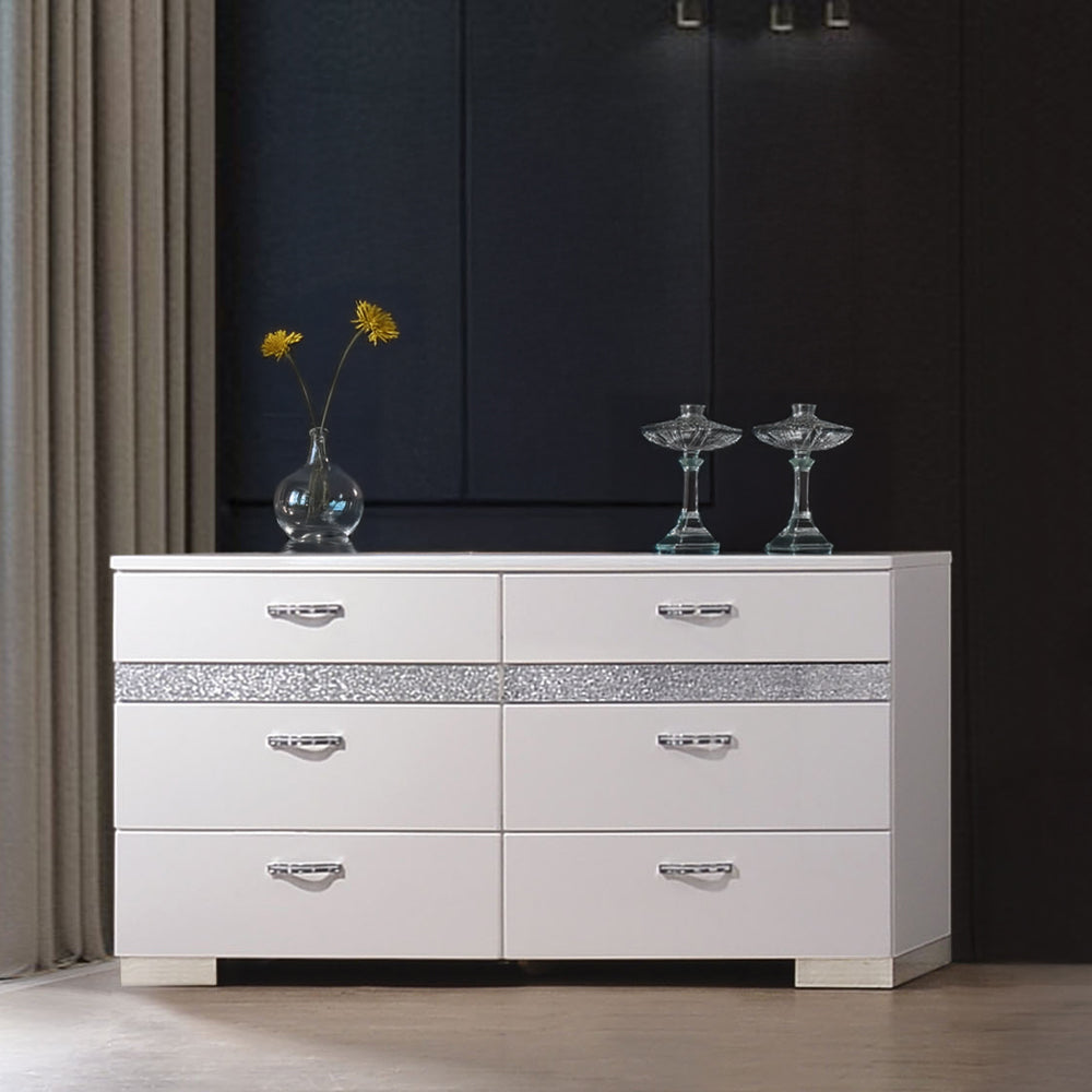ACME Naima II Dresser – front view – Lusso Furniture Miami