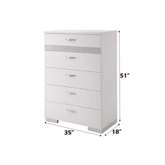 ACME Naima II Chest – top view – Lusso Furniture Miami