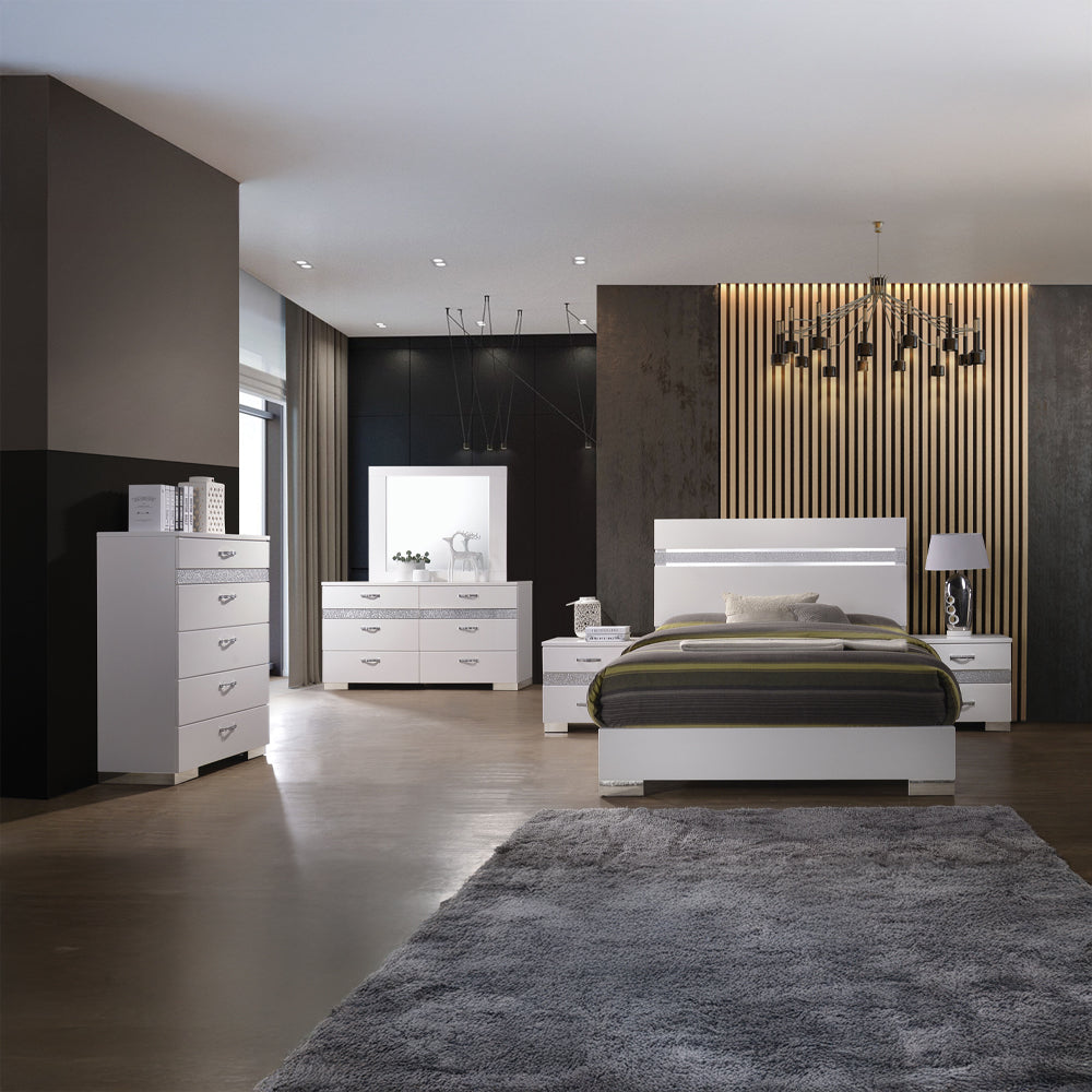 ACME Naima II Chest – alternate view – Lusso Furniture Miami